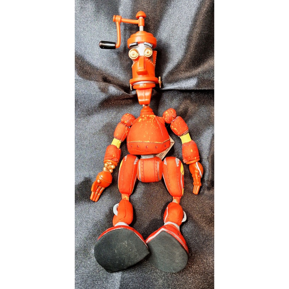 Disney Robots Movie Fender Plush Action Figure Orange 14.5 Inch Vintage 2005